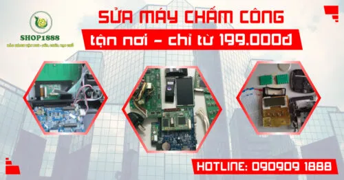 Dịch vụ sửa máy chấm công của Shop1888