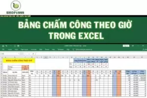 bang cham cong theo gio trong excel