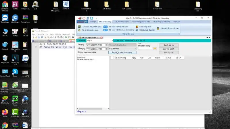 Cách cài đặt phần mềm chấm công Wise Eye On 39